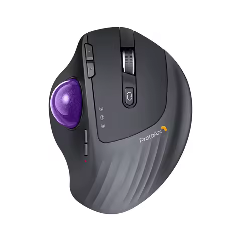 Souris trackball portable pour ordinateur portable — sans fil, format voyage